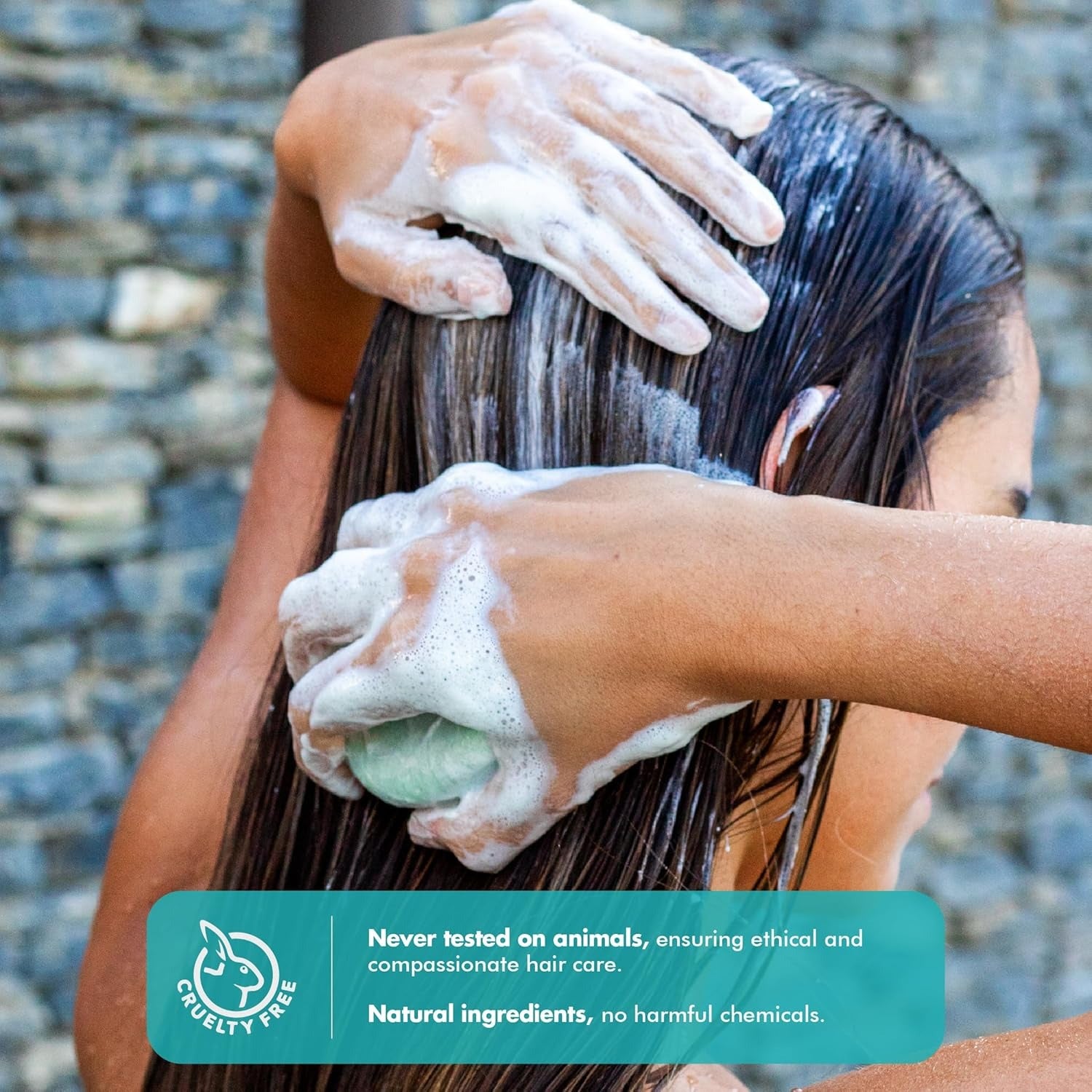 Castor Oil + Biotin Shampoo Bar - HAIR GROWTH - Tree Bottle