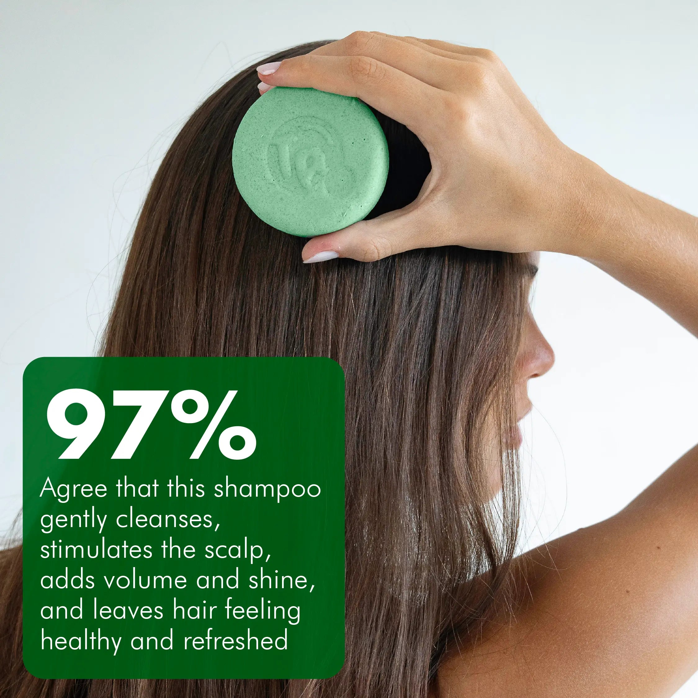 Rosemary + Rice Water Shampoo Bar - VOLUMIZING & FULLER HAIR - Tree Bottle