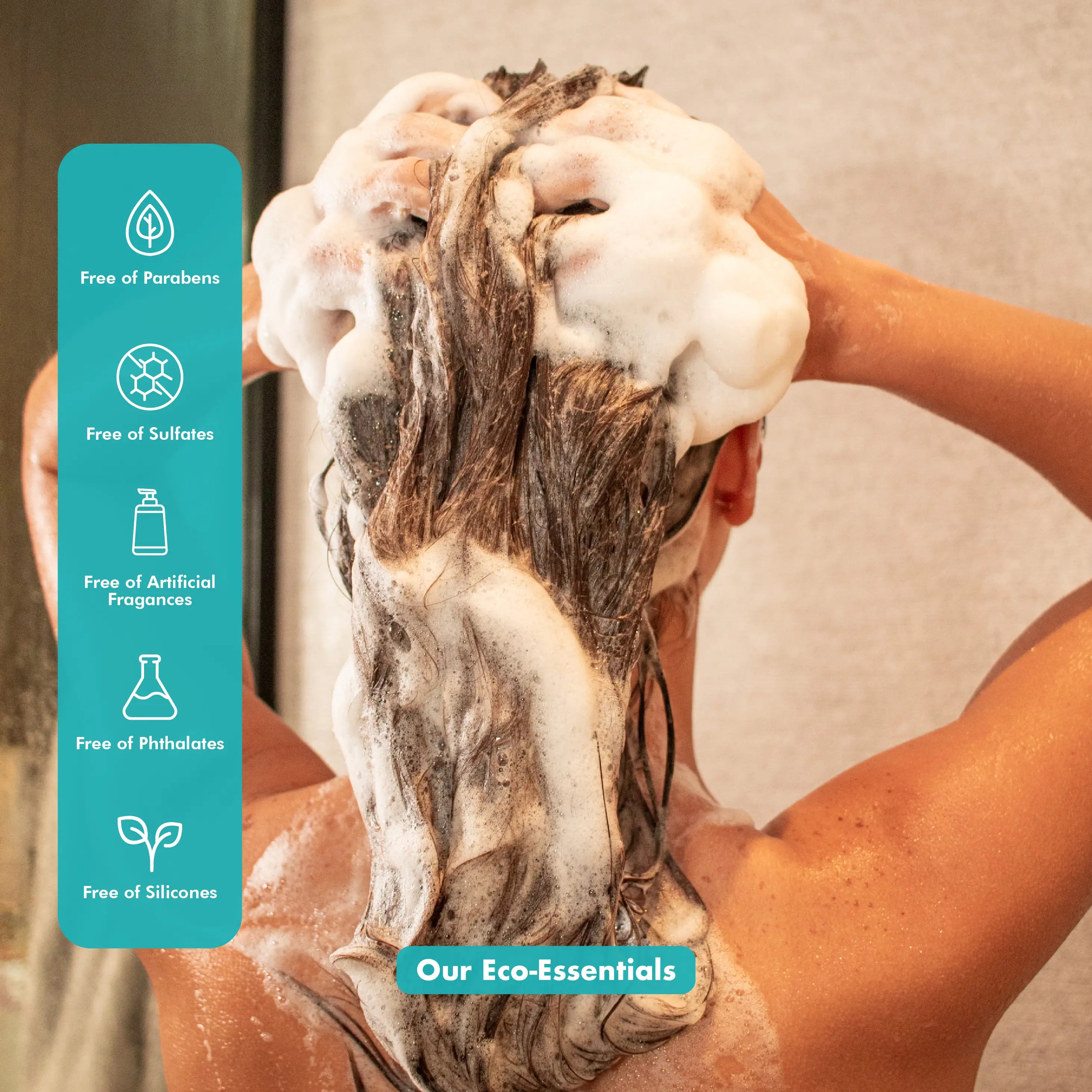 Castor Oil + Biotin Shampoo & Conditioner Bar Set - HAIR GROWTH